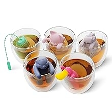 Place the tea strainers cup, mug or tea pot. filter diffuser large te cute silicone infused infusion