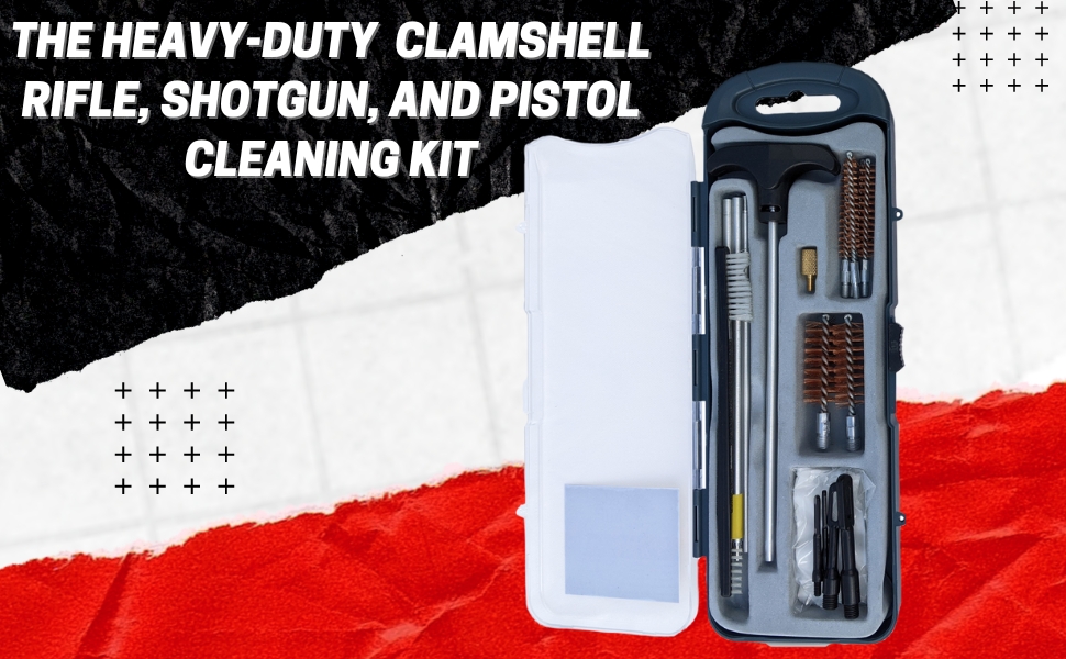 Shotgun, Pistol and Rifle Cleaning Kit