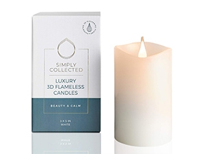 Simply Collected - Luxury 3D Flameless Candle