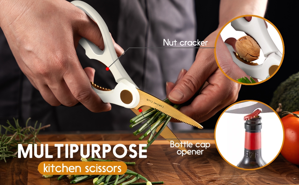 gold kitchen scissors