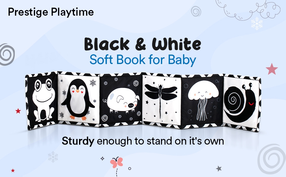 Prestige Playtime Black and White Book for Infants