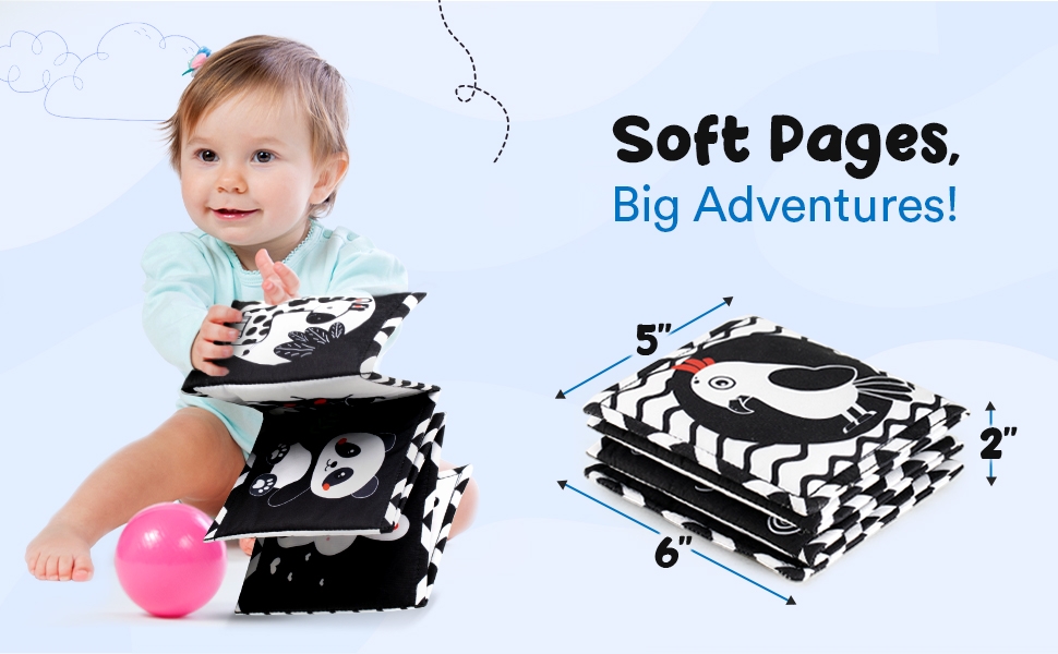 Prestige Playtime Black and White Book for Infants