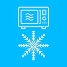 Snowflake/Microwave Icon